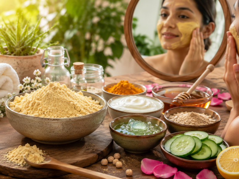 Top 10 Gram Flour Homemade Remedies for Flawless Skin